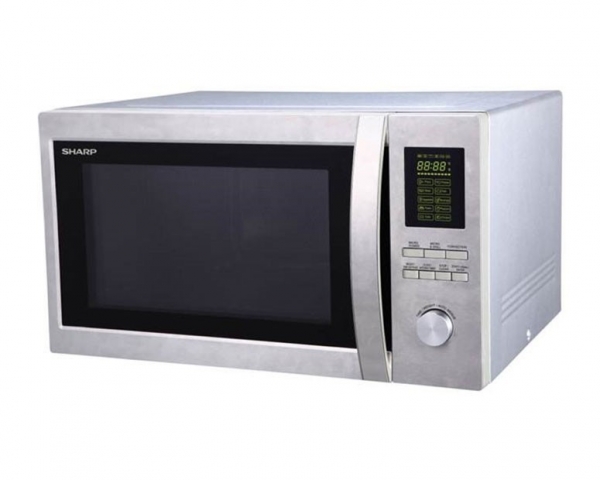 Sharp 1.5 cu ft Stainless Steel Microwave with Grill